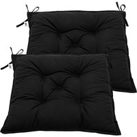 Stilista - 2er Set Sitzkissen 40x40x8cm anthrazit Stilista - 2er Set Sitzkissen 40x40x8cm anthrazit von STILISTA