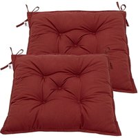 Stilista - 2er Set Sitzkissen 40x40x8cm terracotta Stilista - 2er Set Sitzkissen 40x40x8cm terracotta von STILISTA