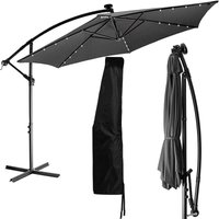Stilista - Ampelschirm Sonnenschirm 300 cm led Anthrazit Stilista - Ampelschirm Sonnenschirm 300 cm led Anthrazit von STILISTA