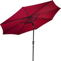 Stilista - Marktschirm Sonnenschirm ø 3 m Rot Stilista - Marktschirm Sonnenschirm ø 3 m Rot von STILISTA