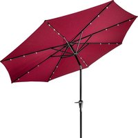 Stilista - Marktschirm Sonnenschirm ø 3 m led Rot Stilista - Marktschirm Sonnenschirm ø 3 m led Rot von STILISTA
