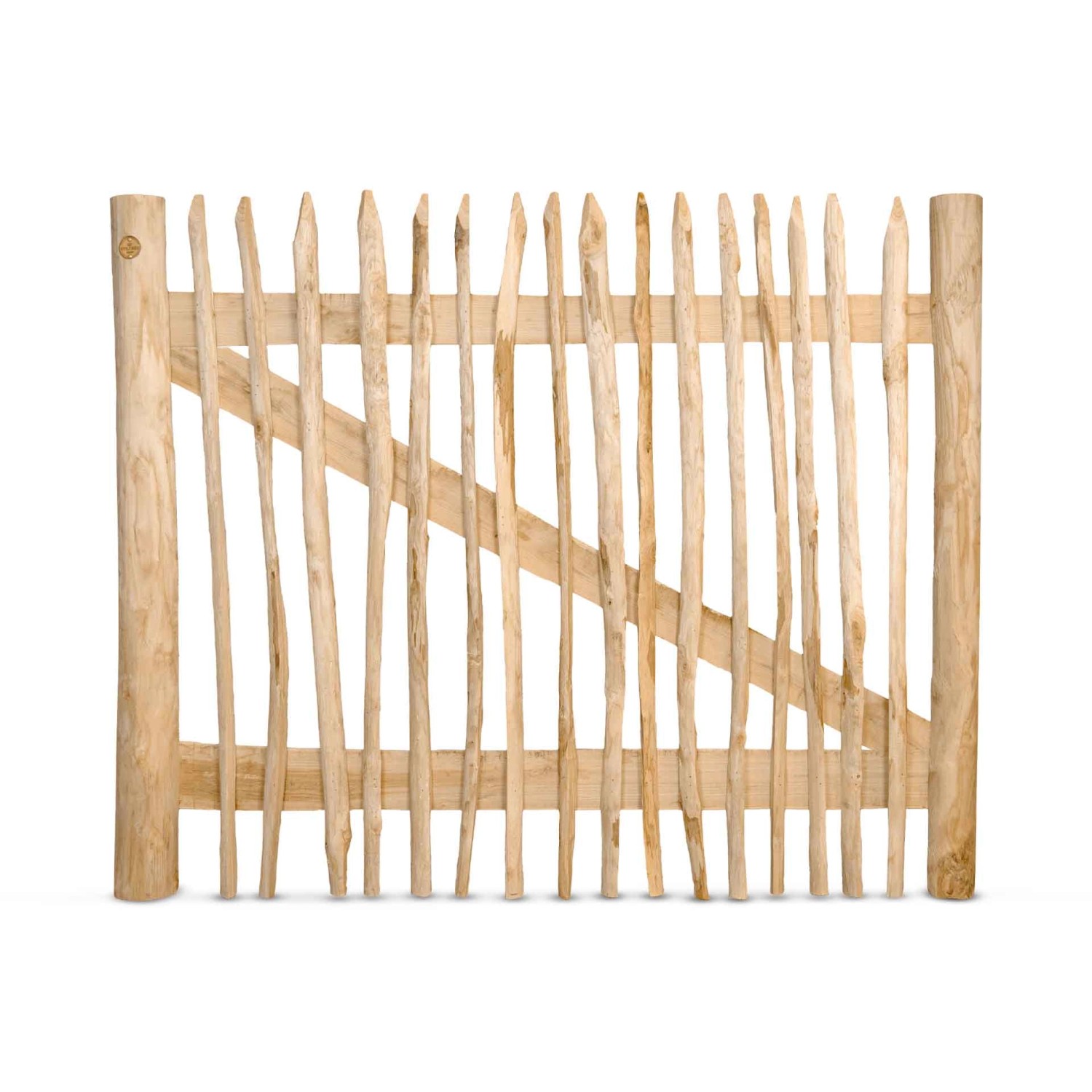 Stiltreu Genageltes Staketenzaun-Tor Edelkastanie Breite 170 cm Höhe 120 cm Stiltreu Genageltes Staketenzaun-Tor Edelkastanie Breite 170 cm Höhe 120 cm von STILTREU