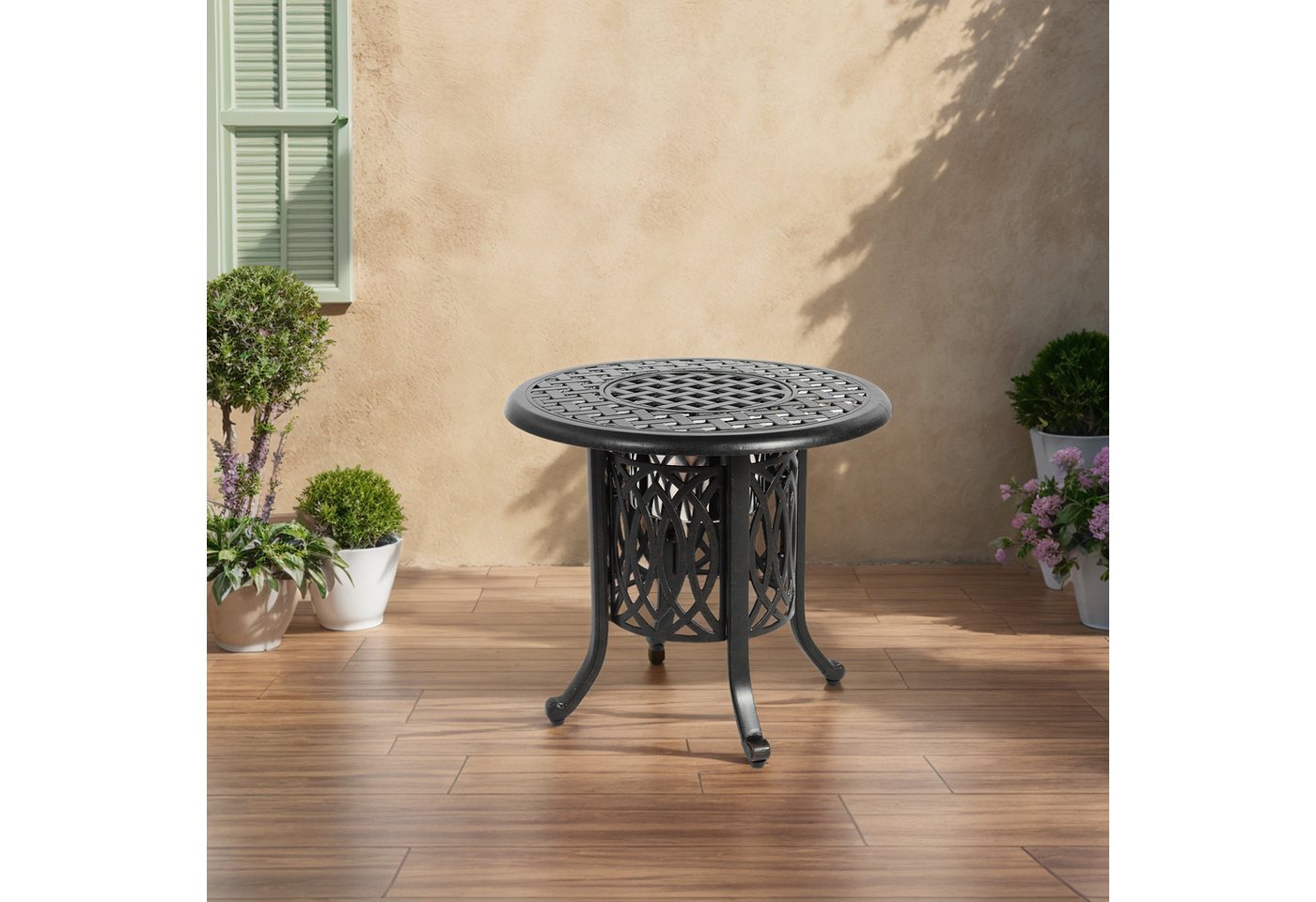 STILVORA Beistelltisch mit Eiseimer,Couchtisch Beistelltisch mit verstellbaren Fußpolstern von STILVORA