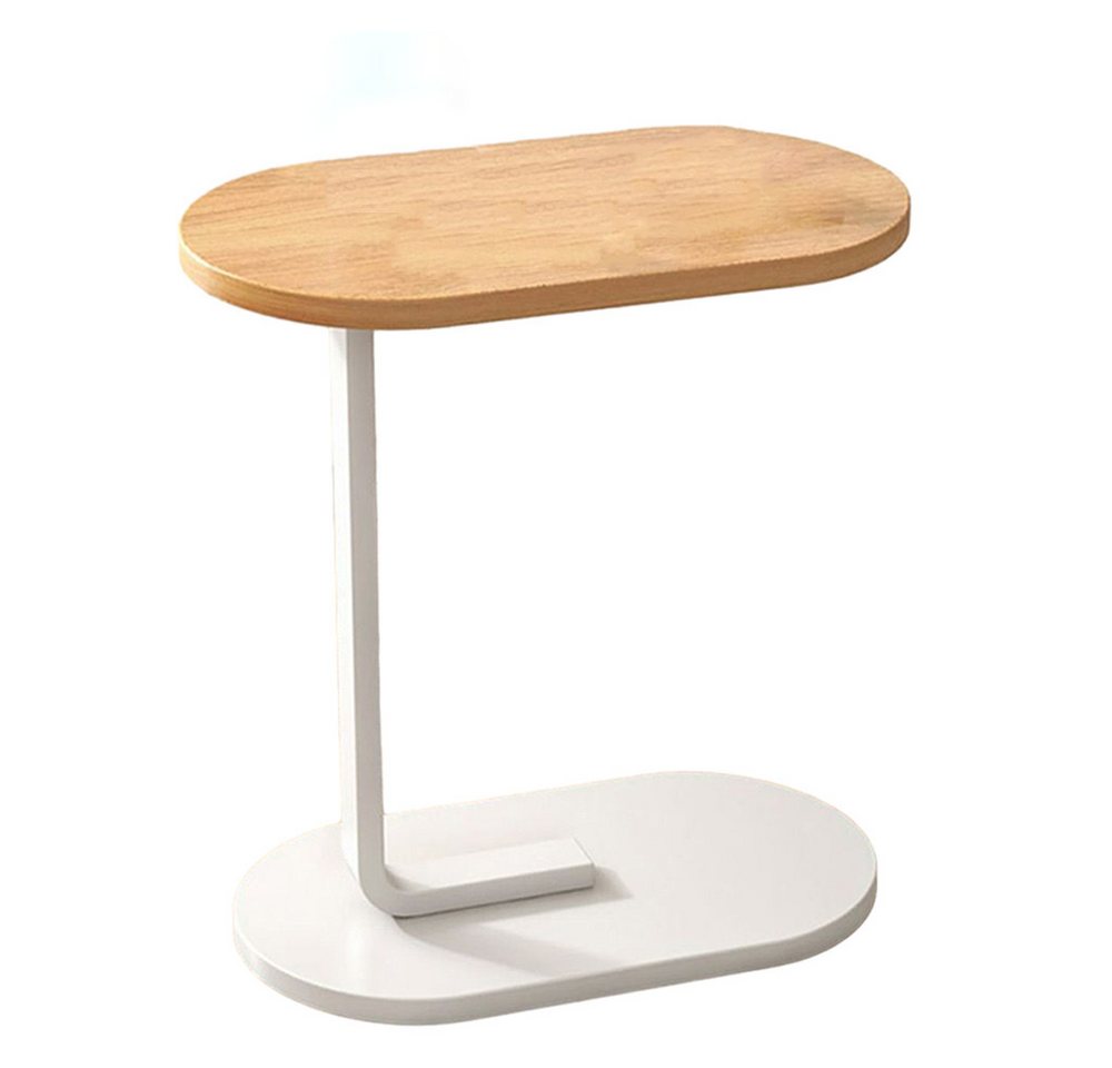 STILVORA Couchtisch Kleiner Beistelltisch mobiler Wohnzimmertisch,C-Form von STILVORA