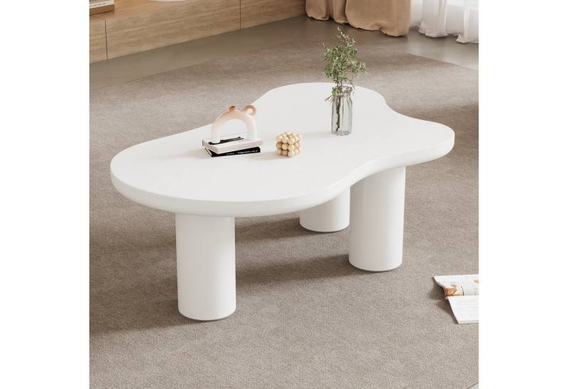 STILVORA Couchtisch Wohnzimmertsich in Wolkenform,Kaffeetisch Sofatisch mit Filzunterlage (1-St) von STILVORA