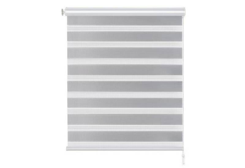 STILVORA Gardine Doppelrollo Jalousie Faltrollo Fensterrollo,Kettenzugrollo,ohne Bohren von STILVORA