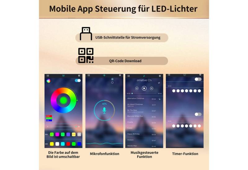 STILVORA Hochschrank mit Snackablage,Küchenschrank Aufwahrungsschrank mit LED-Beleuchtung (Retro-Stil Walnussfarbe mit LED-Beleuchtung, 1-St., 120 × 40 × 185 cm) von STILVORA