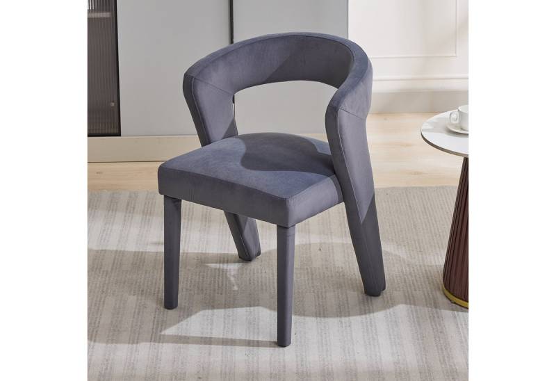 STILVORA Ohrensessel Wohnzimmersessel Relaxsessel Loungesessel Fernsehsessel,samtstoff (Loungesessel, Polsterstühle, Einzelsofa, Wannenstuhl, Einzelner Stuhl, 1-St., 59x60x79 cm), mit Großzügige Sitzfläche von STILVORA
