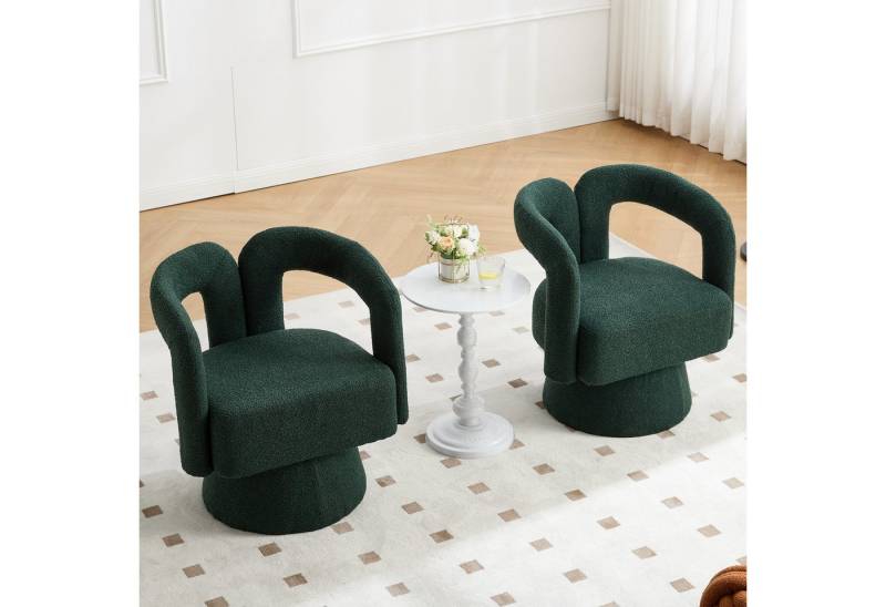 STILVORA Relaxsessel Akzentstühle um 360° drehbar,Sessel mit breit Polsterung,Stoffsessel von STILVORA