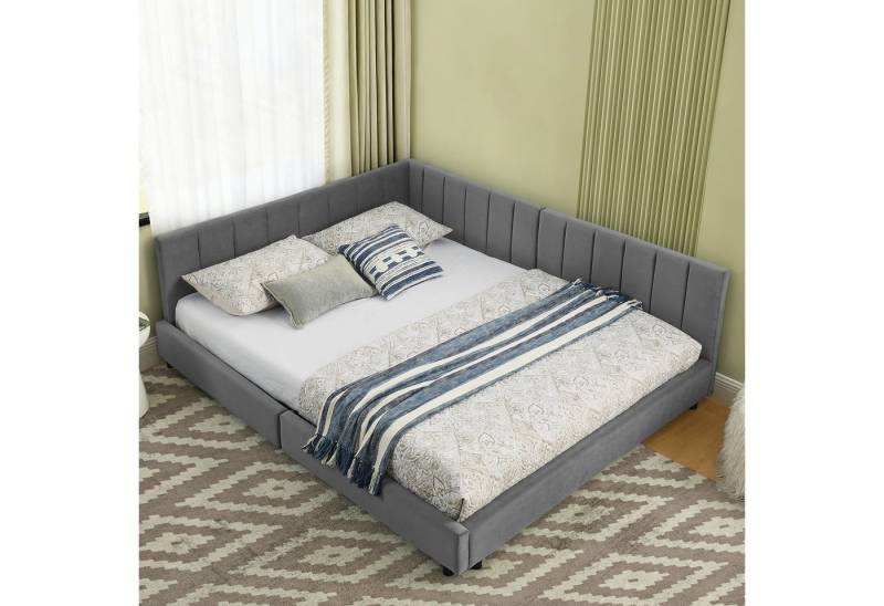 STILVORA Schlafsofa 140x200 mit Matratze&Rückenlehne,Tagesbett Daybett mit Eisenrahmen STILVORA Schlafsofa 140x200 mit Matratze&Rückenlehne,Tagesbett Daybett mit Eisenrahmen von STILVORA