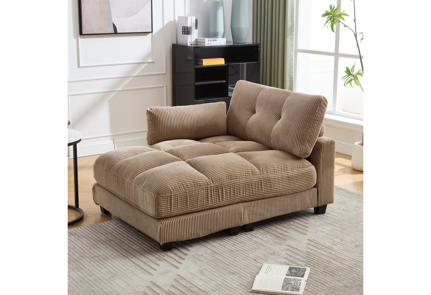 STILVORA Schlafsofa Ecksofa Schlafsofa Sitzgruppe mit rollenden polstern,drei tassen STILVORA Schlafsofa Ecksofa Schlafsofa Sitzgruppe mit rollenden polstern,drei tassen von STILVORA