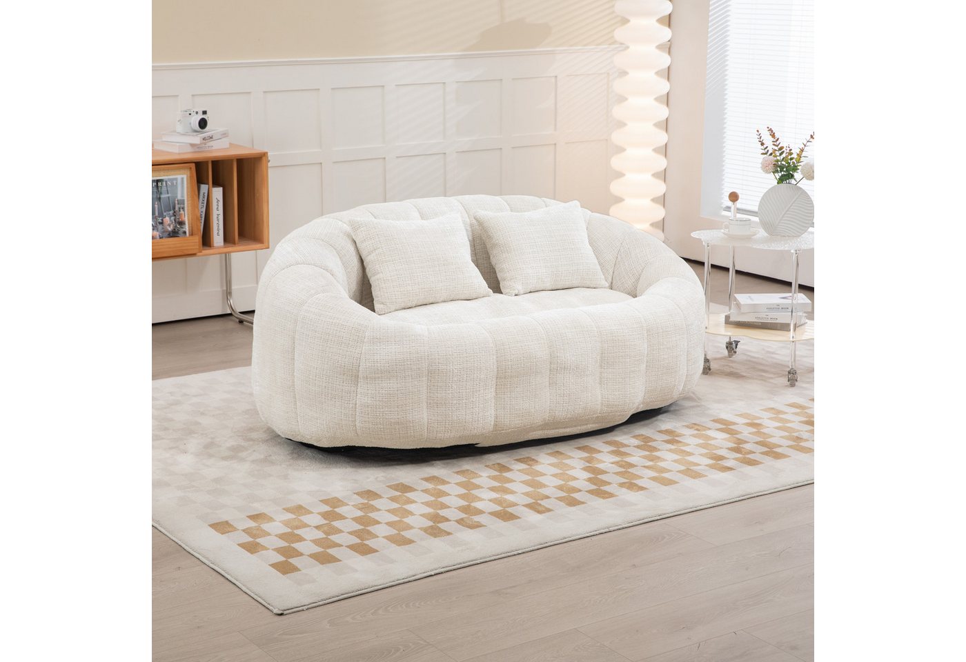 STILVORA Schlafsofa Indoor & Outdoor Sitzsack 2-Sitzer-bean bag sofa mit hohen Rücken STILVORA Schlafsofa Indoor & Outdoor Sitzsack 2-Sitzer-bean bag sofa mit hohen Rücken von STILVORA