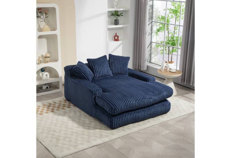 STILVORA Schlafsofa mit bettfunktion,Hochelastisches bean bag sofa cord für Wohnzimmer von STILVORA