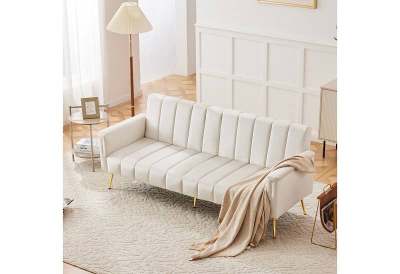 STILVORA Schlafsofa mit bettfunktion,Zweisitzer-Klappsofa Kleines Wohnzimmersofa mit Kisse, 1 Teile von STILVORA
