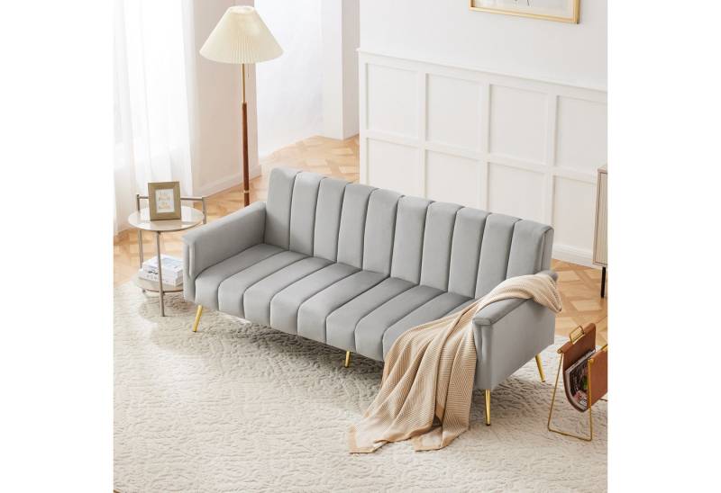 STILVORA Schlafsofa mit bettfunktion,Zweisitzer-Klappsofa Kleines Wohnzimmersofa mit Kisse, 1 Teile von STILVORA