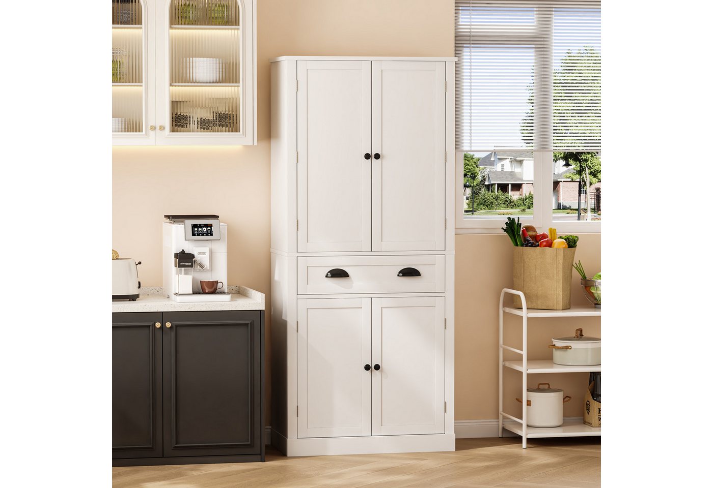 STILVORA Sideboard mit Staufächer,Aufbewahrungsschrank Küchenschrank mit Ablageflächen STILVORA Sideboard mit Staufächer,Aufbewahrungsschrank Küchenschrank mit Ablageflächen von STILVORA