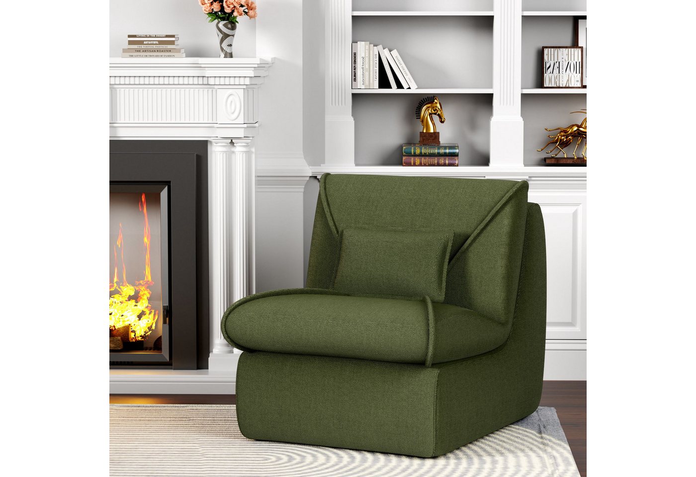 STILVORA Sitzsack Relaxsessel Lazy sofa kleine sofa mit extra dicke Polsterung,grün STILVORA Sitzsack Relaxsessel Lazy sofa kleine sofa mit extra dicke Polsterung,grün von STILVORA