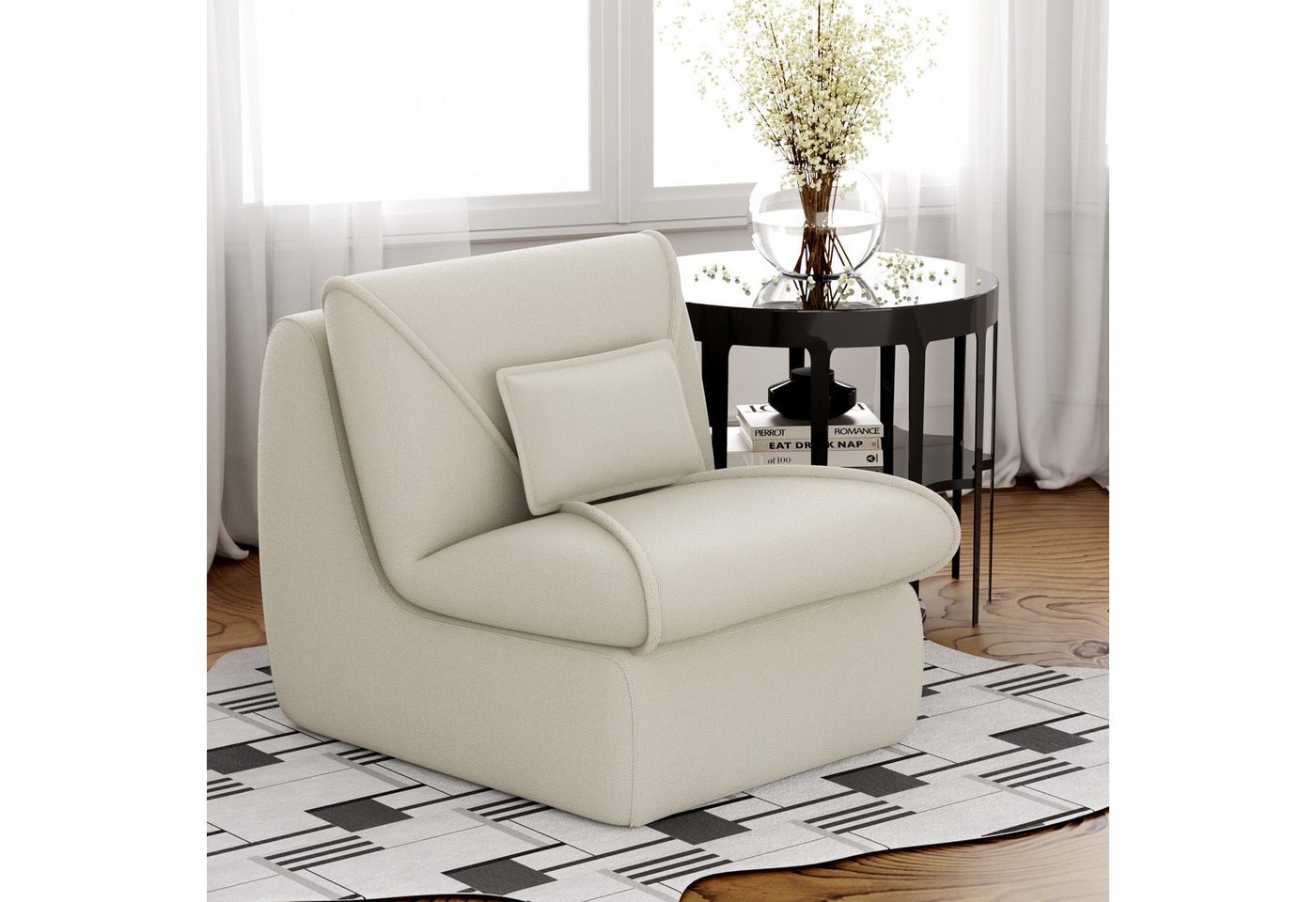 STILVORA Sitzsack Relaxsessel Lazy sofa kleine sofa mit extra dicke Polsterung,weiß STILVORA Sitzsack Relaxsessel Lazy sofa kleine sofa mit extra dicke Polsterung,weiß von STILVORA