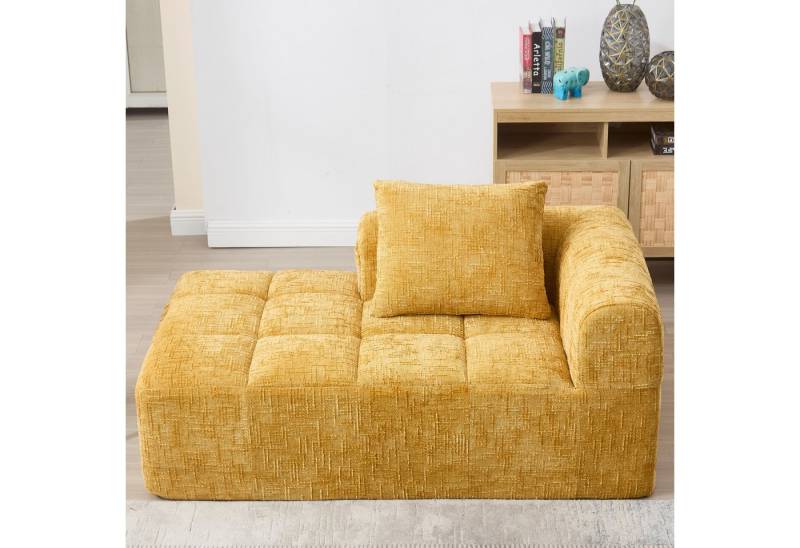 STILVORA Sofa mit bettfunktion,schlafsofa wohnzimmer,sofa 2 sitzer mit relaxfunktion, Komfortables Chaise-Lounge-Sofa ohne Zusammenbau, Kuscheliges Polstersofa mit Seitentaschen, Kissen & Wolkenähnlichem Sitzgefühl, Ideal für Wohnzimmer & Schlafzimmer, Perfekt für Entspannung & Nickerchen von STILVORA