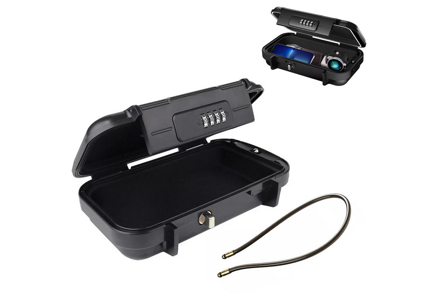 STILVORA Tresor Mini Auto Safe Tragbarer Dokumentensafe Mobiler Tresor für Wertsachen STILVORA Tresor Mini Auto Safe Tragbarer Dokumentensafe Mobiler Tresor für Wertsachen von STILVORA