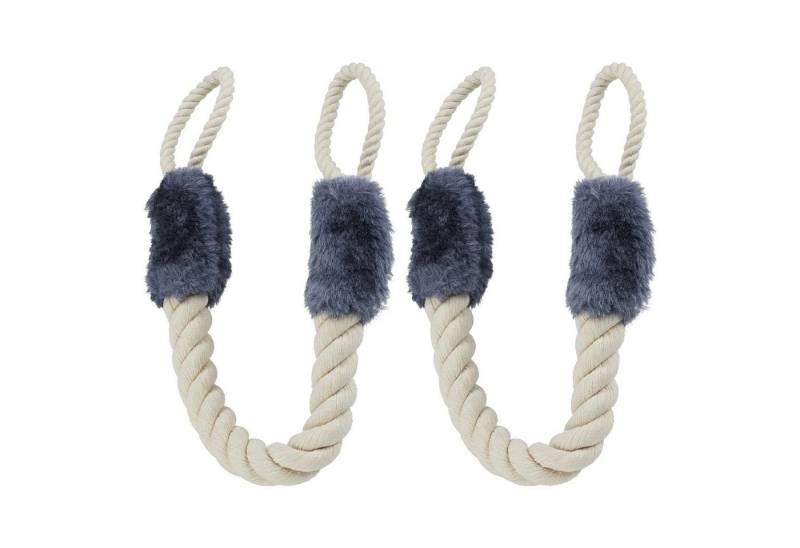 STILVORA Türdämpfer 2-teiliges Türschutz-Set – Türstopper & Türseil-Klemme, Haustierschutz (57cm, 2 St., Polyesterfasern), Klemmschutz-Design,Haustierfreundlich,Stoß- und Geräuschdämpfung von STILVORA