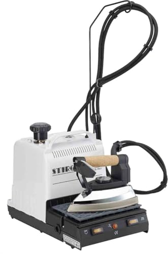 STIROLUX TIPOSTIR 1800 S Professionelles Bügeleisen mit Druckkessel aus Aluminium - Fassungsvermögen 1,8 l Funktion mit Wasser - Made in Italy von STIROLUX GROUP SRL