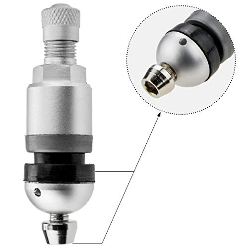 STIX Automotive Equipment 1x RDKS TPMS Ersatzventil Kompatibel mit Reifendrucksensor HUF BERU VDO von Stix