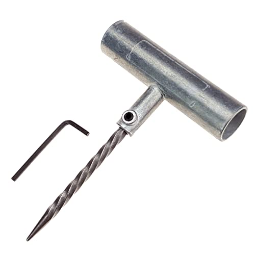 STIX Automotive Equipment Spiral Handbohrer Einführnadel für Reparaturstreifen 8 mm Fräser Reibahle Reifen Reparatur von Stix