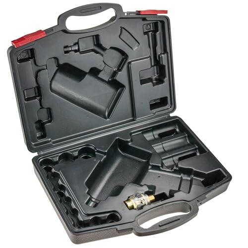 Werkzeug Koffer für 1/2" Schlagschrauber Serie STT mit Druckluft-Öler 1/4" von Stix