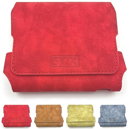 STIX Tasche Etui - Wild - Zubehör kompatibel mit IQOS ILUMA und ORIGINALS DUO 3 (erhältlich in 4 Farben) - Rot von STIX