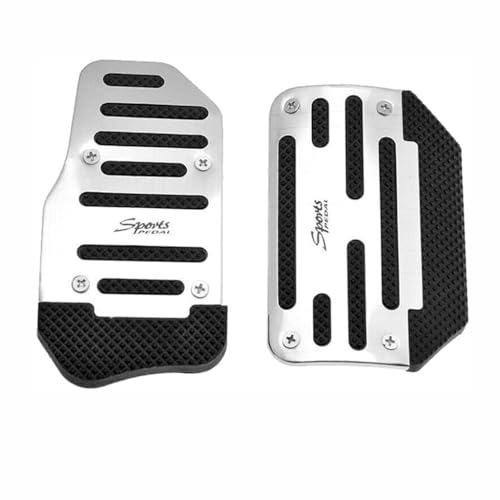 STLYBAZ Auto-Anti-Rutsch-Fußpedal für Opel Astra K 2015-2025, Pedal Set Kraftstoff-Beschleuniger-Bremspedal-Pads-Kit Pedale-Abdeckung ZubehöR,A-Automatic von STLYBAZ