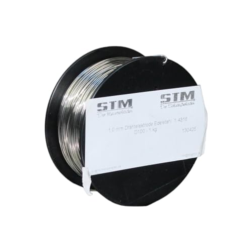 STM Der Meisterladen Edelstahl Schweißdraht VA V2A 308L 1.4316 1,0mm INOX D100 1kg… von STM Der Meisterladen