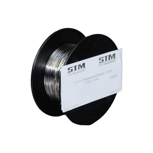 STM Der Meisterladen Edelstahl Schweißdraht VA V2A 308L 1.4316 1,2mm INOX D100 0.5kg… von STM Der Meisterladen