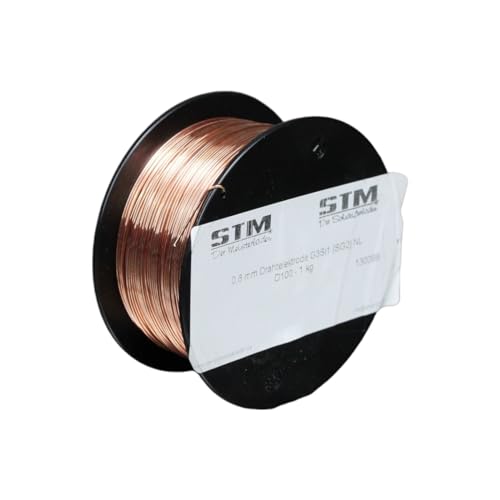 STM Der Meisterladen MIG MAG Stahl Schweißdraht Ø 0,8mm SG2 CO2 G3Si1 D100 1Kg… STM Der Meisterladen MIG MAG Stahl Schweißdraht Ø 0,8mm SG2 CO2 G3Si1 D100 1Kg… von STM Der Meisterladen