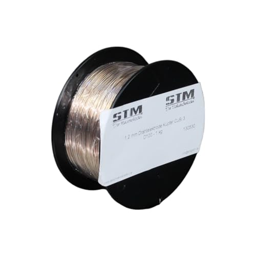STM Der Meisterladen Schweißdraht CuSi3 1,2mm Kupfer Zink 2.1461 D100 1kg… von STM Der Meisterladen