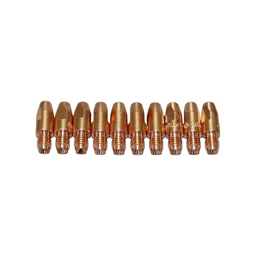 STM Der Meisterladen Stromdüse Kontaktrohr Schweißdüsen 10 Stk. 0,8mm-1,2mm M8x30 MIG/MAG Typ401/501 (10 Stk. 0,8 mm) von STM Der Meisterladen