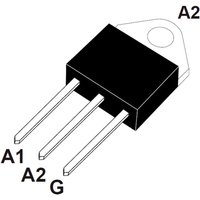 BTA26-600B Thyristor (scr) - triac TOP-3 25 a 600 v - Stmicroelectronics von STMICROELECTRONICS