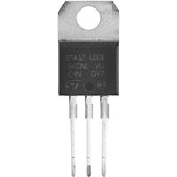 STMicroelectronics BTA12-600CRG TRIAC TO-220AB 12A 600V Tube von STMICROELECTRONICS