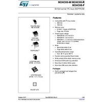 STMicroelectronics M24C08-WMN6P Speicher-IC SO-8 8 kBit 1 K x 8 Tube von STMICROELECTRONICS