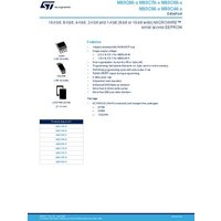 STMicroelectronics M93C46-WMN6P Speicher-IC 1 kBit 128 x 8 Tube von STMICROELECTRONICS