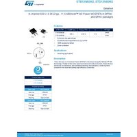 STMicroelectronics STB13N60M2 MOSFET 1 N-Kanal 110W D2PAK von STMICROELECTRONICS