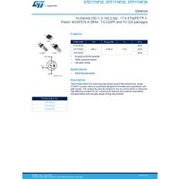 STMicroelectronics STD17NF25 MOSFET 1 N-Kanal 90W TO-252 von STMICROELECTRONICS