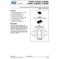 STMicroelectronics TL084CDT SMD STMicroelectronics TL084CDT SMD von STMICROELECTRONICS