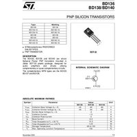 STMicroelectronics Transistor (BJT) - diskret BD140-16 SOT-32 Anzahl Kanäle 1 PNP von STMICROELECTRONICS