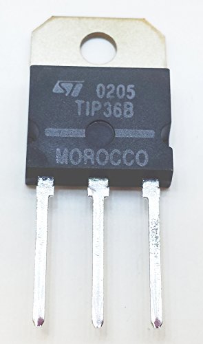 10 Stück TIP36B COMPLEMENTARY PNP SILICON POWER TRANSISTOR | 25A | Vceo -80V | Vcbo -80V | Ptot 125W | TO-218 Gehäuse von STMicroelectronics