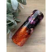 Herbst Tumbler | Halloween Becher Glitzer Becher Benutzerdefinierter Personalisierte Tasse Geschenke Für Sie Herbsttasse Glitzertasse von STNNINGCREATIONS