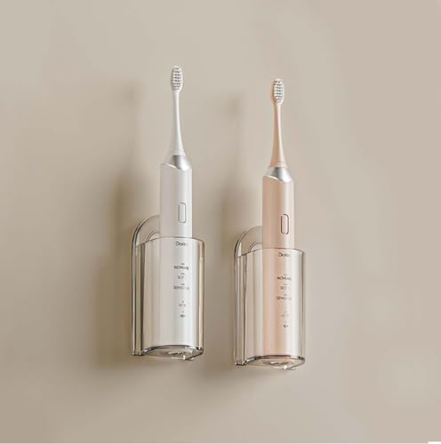 STNRST-IN Halter für elektrische Zahnbürsten, selbstklebend, Wandmontage, transparent, multifunktionaler Zahnbürstenhalter für Badezimmer, kein Bohren, platzsparend, hält trocken, 2 Stück STNRST-IN Halter für elektrische Zahnbürsten, selbstklebend, Wandmontage, transparent, multifunktionaler Zahnbürstenhalter für Badezimmer, kein Bohren, platzsparend, hält trocken, 2 Stück von STNRST-IN