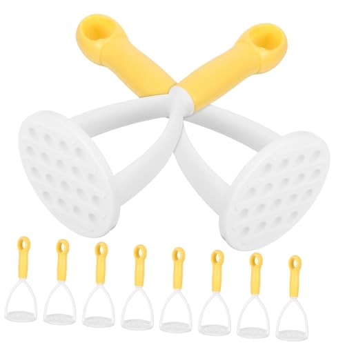 STOBAZA 10 Stück Mini Potato Masher Manuell Kartoffel Masher Kartoffelstampfer aus Kunststoff Kartoffelpressestampfer Kartoffel -Musher glatter Kartoffelstampfer pp Gelb STOBAZA 10 Stück Mini Potato Masher Manuell Kartoffel Masher Kartoffelstampfer aus Kunststoff Kartoffelpressestampfer Kartoffel -Musher glatter Kartoffelstampfer pp Gelb von STOBAZA