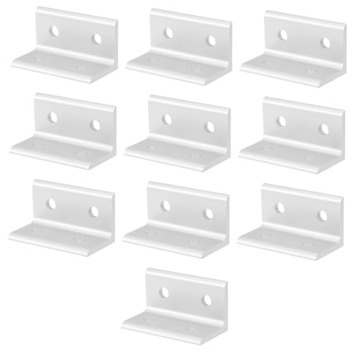 STOBAZA 10 Stück Teiliges Aluminium Eckwinkelverbinder Aluminiumprofil Innenwinkelhalterung Korrosionsbeständig Rostfrei für Industrie DIY Aluminiumrahmenbau STOBAZA 10 Stück Teiliges Aluminium Eckwinkelverbinder Aluminiumprofil Innenwinkelhalterung Korrosionsbeständig Rostfrei für Industrie DIY Aluminiumrahmenbau von STOBAZA