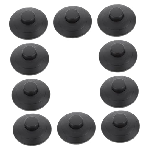 STOBAZA 10 Stück Teiliges Fußschalter für Stehlampe und Schreibtischlampe Selbstarretierender Robuster Trittschalter in Schwarz Einfache Installation Vielseitig für Büro Zuhause und STOBAZA 10 Stück Teiliges Fußschalter für Stehlampe und Schreibtischlampe Selbstarretierender Robuster Trittschalter in Schwarz Einfache Installation Vielseitig für Büro Zuhause und von STOBAZA